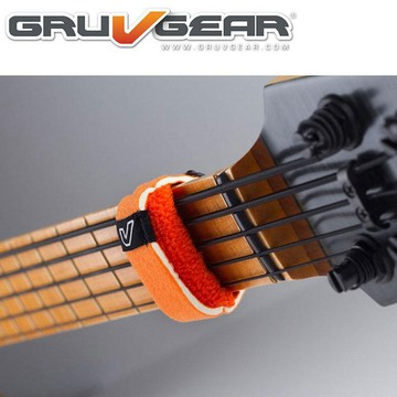 悶音束帶 Gruv Gear FretWrap 橘色 S/M/L 小叮噹的店