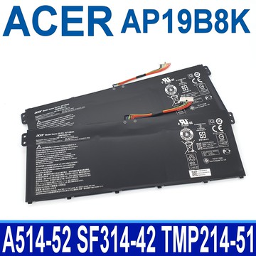 宏碁 ACER AP19B8K 原廠電池 Aspire 5 A514-52 A514-53 A514-54 A514-54G A515-56G Swift 3 SF314-52 SF314-57 SF314-57G SF314-42 SF314-58G TravelMate B118-RN B118-G2 B118-M TMP214-51 TMP214-52 TMP215-51 TMP215-52 TMP215-52G B118-R Chromebook 314 C933