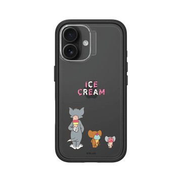 iPhone 16 Mod NX 黑 - 湯姆貓與傑利鼠 Tom and Jerry - Ice Cream