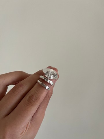 寵物環戒 掌紋 客製訂單