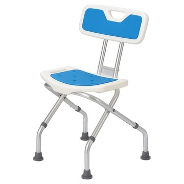 康逸 折疊輕便防滑洗浴椅 F015  藍色  1個
