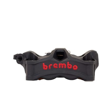 Brembo HPK一體式輻射卡鉗 STYLEMA 100mm 左 黑底紅字