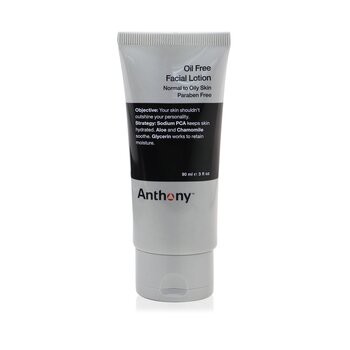 Anthony 安東尼  男士無油保濕乳(中至油性肌膚) Logistics For Men Oil Free Facial Lotion 90ml/3oz-保濕及護理
