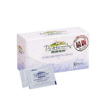 普羅家族金球乳酸菌粉PLUS(30包/盒)【杏一】