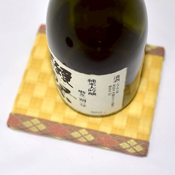 【領券滿額再折】日本製 迷你榻榻米 杯墊 置物墊 展示板 14x12x1.5cm