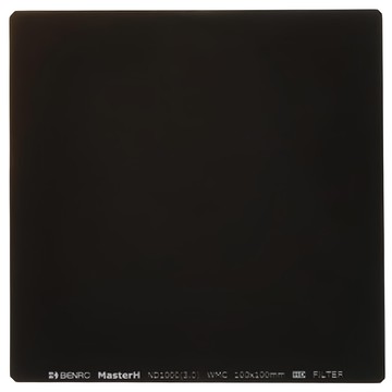 BENRO 百諾 MASTER Harden ND1000 3.0 鋼化方型減光鏡 100x100mm 耐8HD衝擊 抗紅外線 高強度玻璃  1個