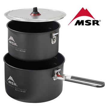 ├登山樂┤美國 MSR Ceramic 陶瓷硬鋁不沾鍋 1.5L+2.5L  # 13232
