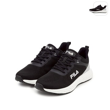 【FILA】男性 慢跑鞋-黑/銀 1-J027Z-008