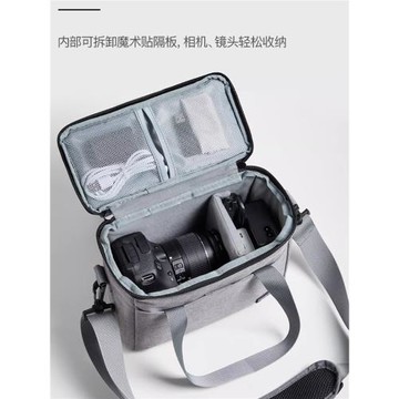 相機包單肩微單相機收納包無反單反鏡頭手提包適用富士XT5索尼佳能r50R10r7r50攝影EOS90D70D850D200D二代M50