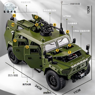 免運 擺件 仿真模型 1:18東風猛士車模型三代軍車合金仿真越野裝甲車擺件男孩汽車玩具特惠/可開發票 全館折扣 售後保障 5m726