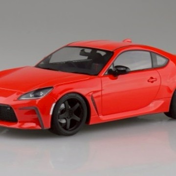 【東海模型】AOSHIMA 青島 1/24 SP13 豐田 ZN8 GR86 2021 訂製車輪 組裝模型