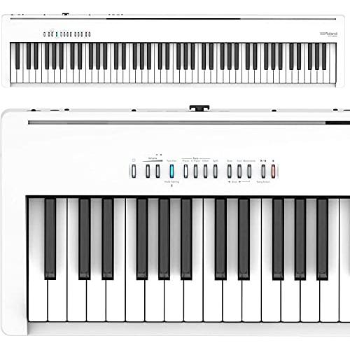 Roland ローランド 電子ピアノ デジタルピアノ ポータブル 88鍵盤 グランドタッチ FP-30X WH ホワイト