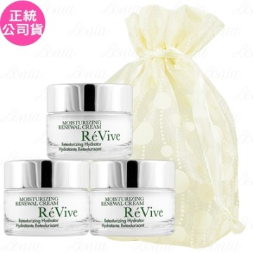 ReVive 光采再生活膚霜(15ml)*3旅行袋組(公司貨)