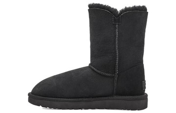 UGG BAILEY BUTTON II BLACK WOMEN