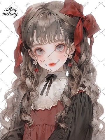 原創貼紙 no.188 人物貼紙 原創貼紙 人物插畫 少女貼紙 原創人物貼紙