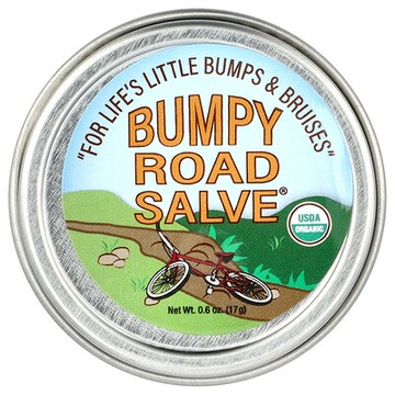 Mild By Nature, Sierra Bees™，Bumpy Road Salve® 萬用膏，0.6 盎司（17 克）
