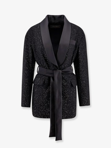 Pau viscose blend blazer with all-over sequins - MAX MARA - gender_Woman