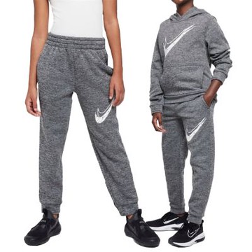 Nike K NK TF RPL MULTI JGR HBR SR 大童 灰色 棉質 運動 長褲 HF4418-010