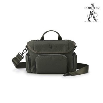 PORTER INTERNATIONAL - 理性秩序MATRIX斜背包(S) - 靜謐灰