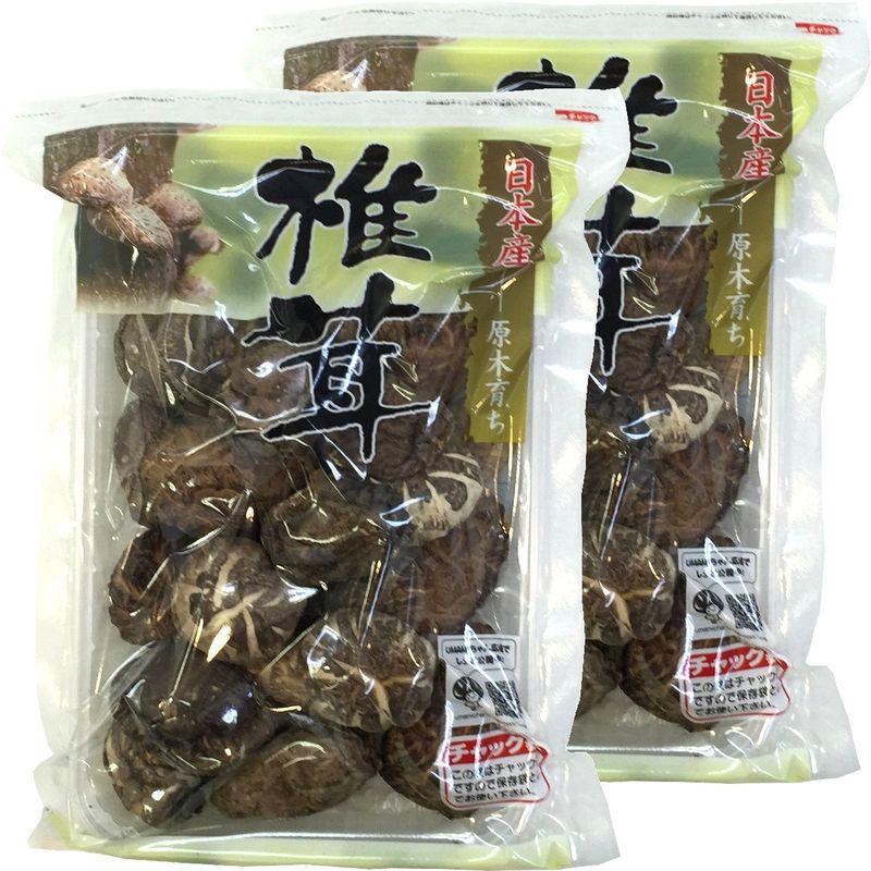 干ししいたけ 国産 どんこ 100g×2袋セット 巣鴨のお茶屋さん 山年園