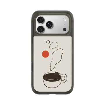 iPhone 17 Pro Max AirX 本質黑 - ilovedoodle (Lim Heng Swee) - Coffee Cat: 窩最溫暖
