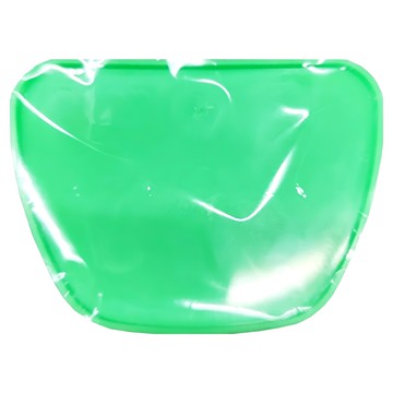 其他品牌 亮面外出攜帶透氣盒(大) 牙套維持器盒  亮面綠  1入