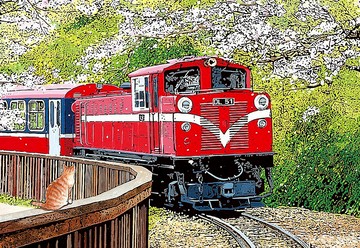 108片拼圖—迎接春的到來