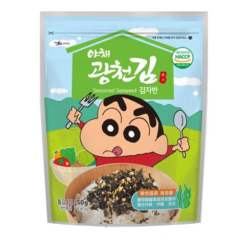 百濟蠟筆小新海苔酥50g-綜合蔬菜