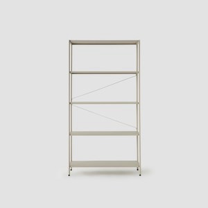 伊登快組鐵製五層架90 杏