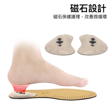 磁石 後跟墊【發票+現貨】內外八字矯正 足弓墊 扁平足 支撐 按摩 磁石 足心墊 O型腿 X型腿 高低差校正 矯正 鞋墊