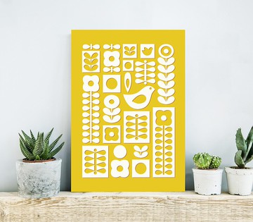 斯堪的納維亞兒童房裝飾，中世紀現代藝術