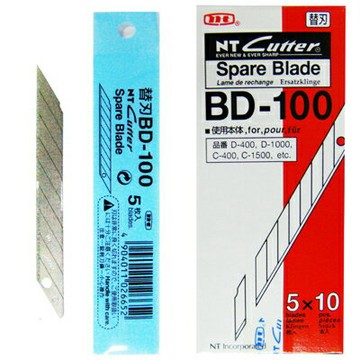 NT Cutter BD-100 30度筆刀刀片 (5片入)【APP滿額下單4%點數(單一帳號最高1000點)】7/31止