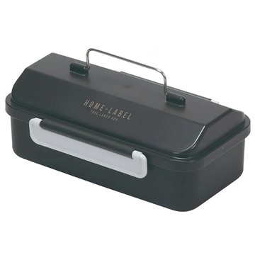 珍珠金屬 中心蓋便當盒 日本製 DC-6003 500ml  灰色  1個