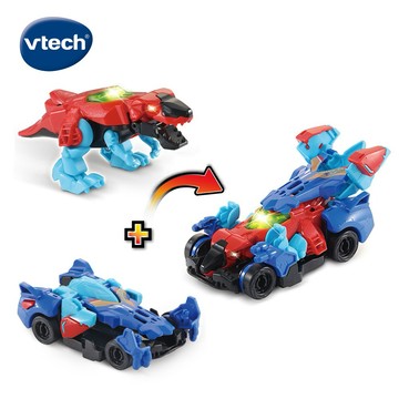 【Vtech】聲光變形恐龍合體組(霸王龍)(特雷克斯)
