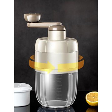 刨冰機家用小型手動刨冰神器自制冰塊模具帶蓋冰塊雪糕專用儲存盒