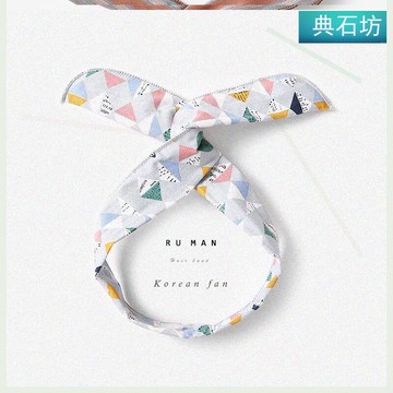 鋼絲百搭小清新網紅出門交叉時尚夏天甜美發箍可調節打結發帶頭發