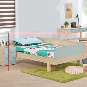 簡約北歐風莫蘭迪單人床檯