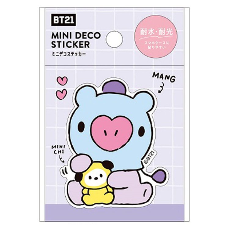 BT21 ミニデコステッカー MANG [043466] 通販 LINEポイント最大GET | LINEショッピング