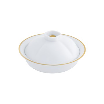 LEGLE｜如意 - 圓湯盅 (附蓋) - 金邊