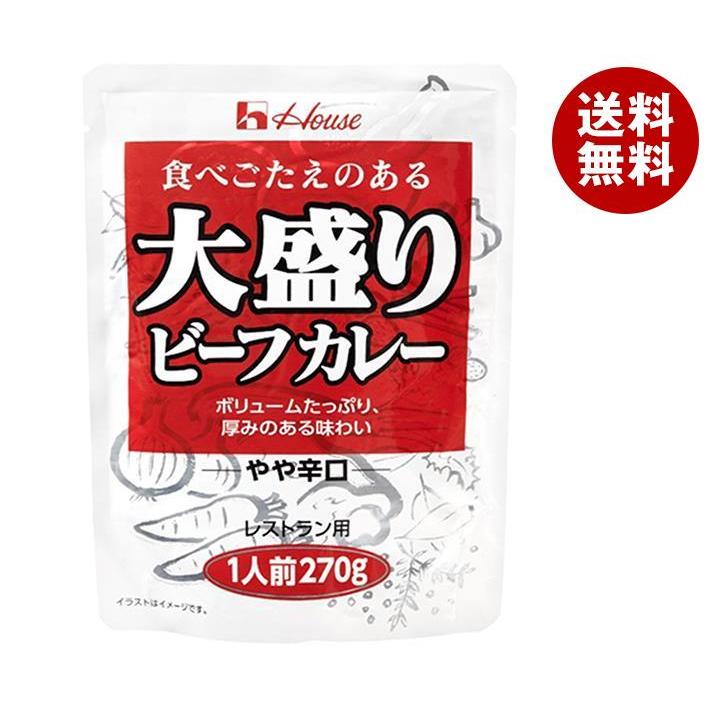 ハウス食品 大盛りビーフカレー 270g×40袋入｜ 送料無料