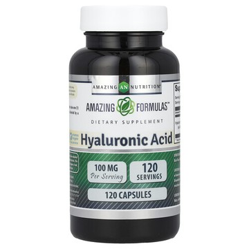 Amazing Nutrition, 透明質酸，100 毫克，120 粒膠囊