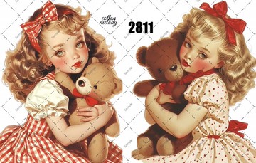 original sticker no.2811 人物貼紙 原創貼紙 原創人物貼紙 裝飾貼紙 cotton melody