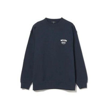 BEAMS HEART 微笑大學T 長袖 深藍色 BEAMS-06 [台灣現貨]