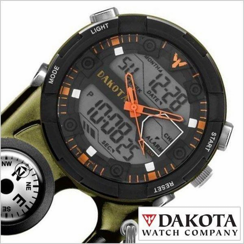 ダコタ ポケットウォッチ DAKOTA 時計 カラビナ時計 アングラー