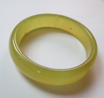 天然岫玉手鐲#0419 59.2mm