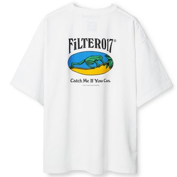 FILTER017 FROG GRAPHIC TEE 日常探尋者 青蛙圖像 短T (白色)
