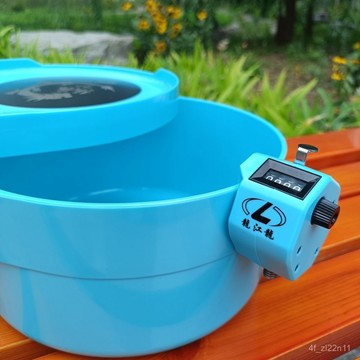 釣魚計數器 黑坑計數器 比賽計數器 記數神器 龍江龍手動計數器適配餌料盒釣魚計數器 8mm10mm通用可掛魚獲計數💖超實