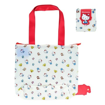 sun-star 三麗鷗 保冷分隔可收納環保袋 購物袋 M Hello Kitty UA79371