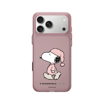 iPhone 17 Pro Max Clear (相機按鈕) 晶醺玫 - 史努比 Snoopy - Snoopy Go to sleep
