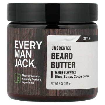 Every Man Jack, 胡須油，無香型，4 盎司（114 克）